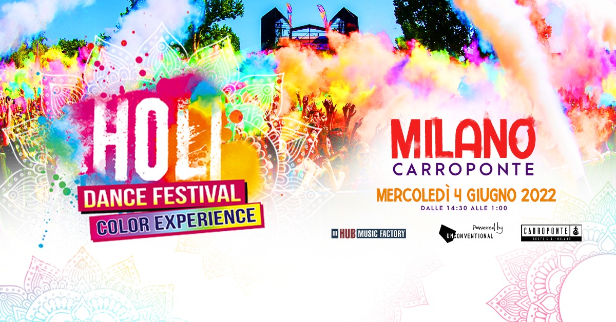 Milano Carroponte - Holi Dance Festival